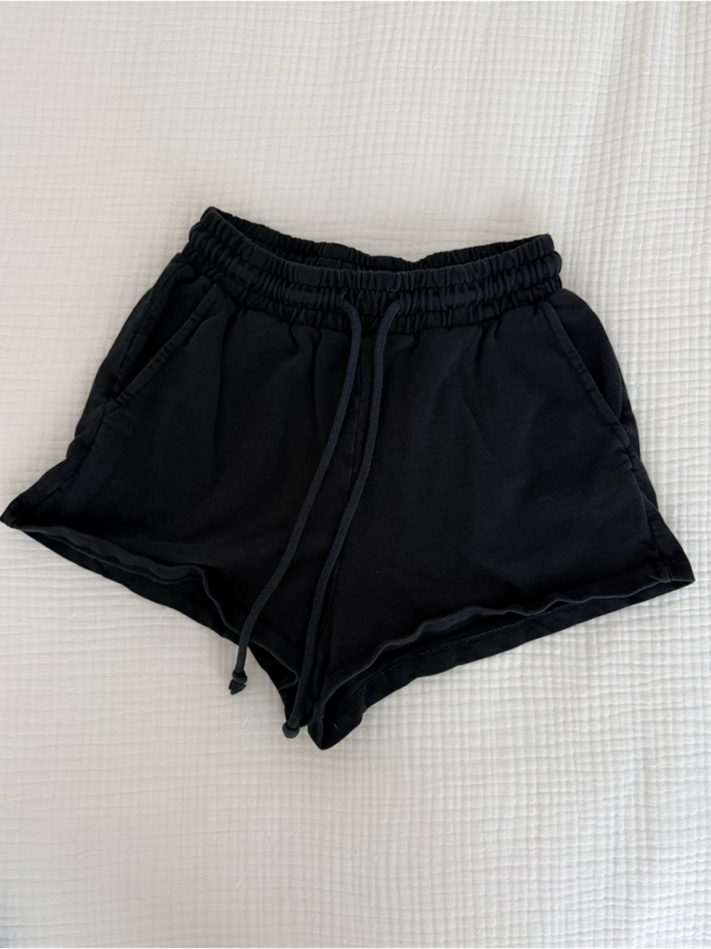 Zara Black Women's Drawstring Shorts
